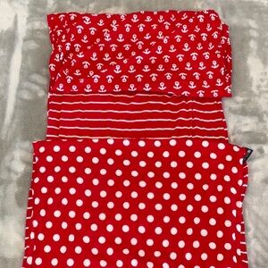 Sperry nautical infinity scarf